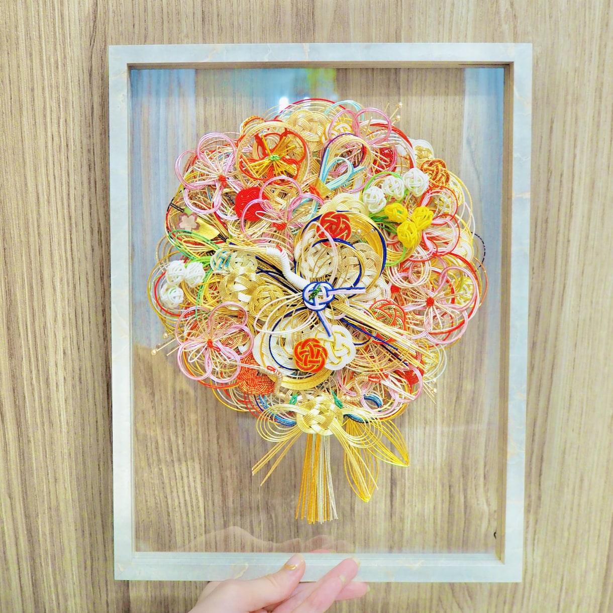 大きな花束の水引アートを作成します 【スピード仕上げ対応】【オプションにないご要望も相談可♪】 イメージ3
