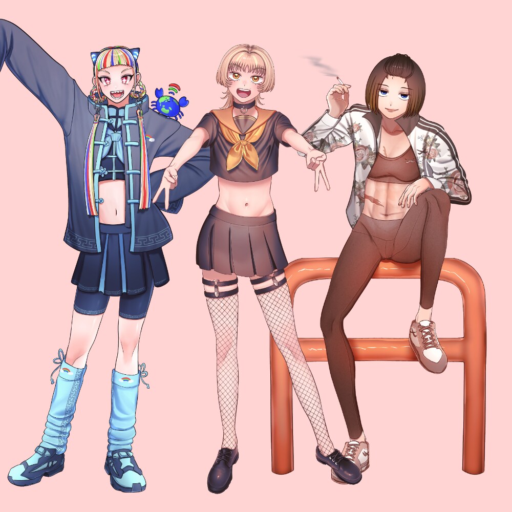 TRPGや動画などで使用するイラストを制作します 【最短4日】TRPGや動画など！必要な立ち絵を制作致します！ イメージ4