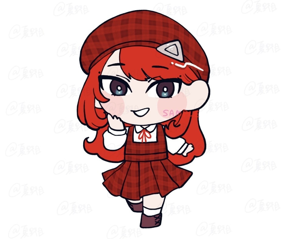 あなたのオリキャラ、ちびキャライラストにします アイコンなどに使える可愛らしいちびキャライラストを描きます！ イメージ3