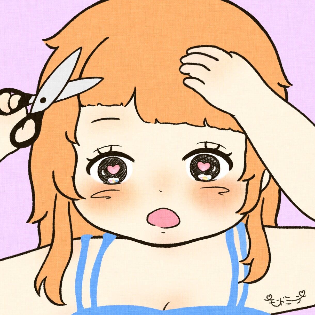 アホ毛が可愛い！！イラストや似顔絵お描きします 似顔絵のプレゼントやアイコンなどに！ イメージ1