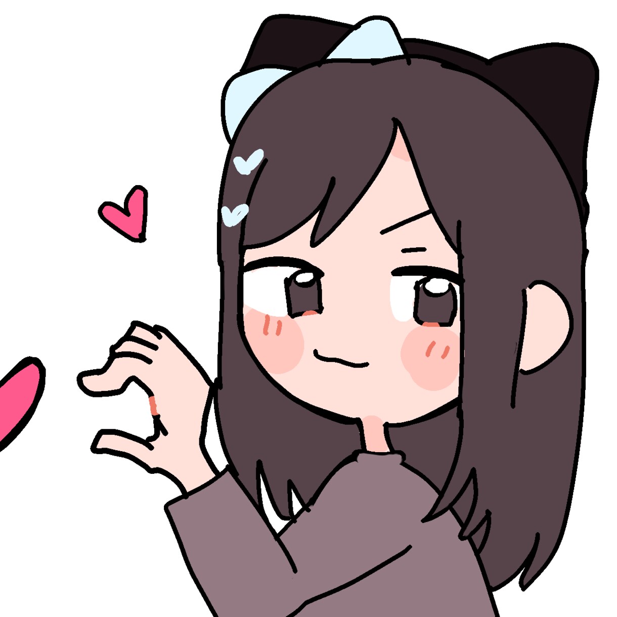 お二人のかわいいペア画のアイコンお描きします 二人分のペア画の基本料金は2000円です！ イメージ4