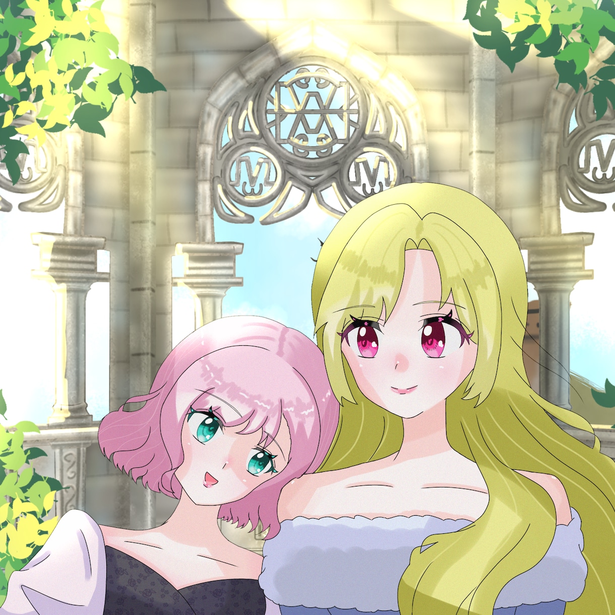 キラキラしたあなただけのアイコンイラスト制作します アイコンはもちろん、OCやコテキャのご依頼も可能です！ イメージ1