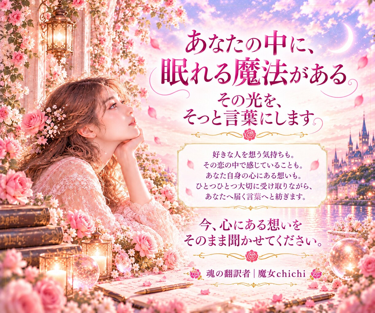 片思いのあの人の気持ちを霊視で読み解きます 好きな人との関係と、あなたの本音を丁寧に読み解きます イメージ6