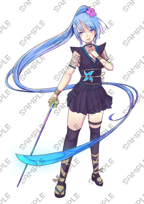 線画に着色、彩色　イラストの色塗りを代行します 線画に着色、彩色してイラストの色塗りを代行します イメージ5