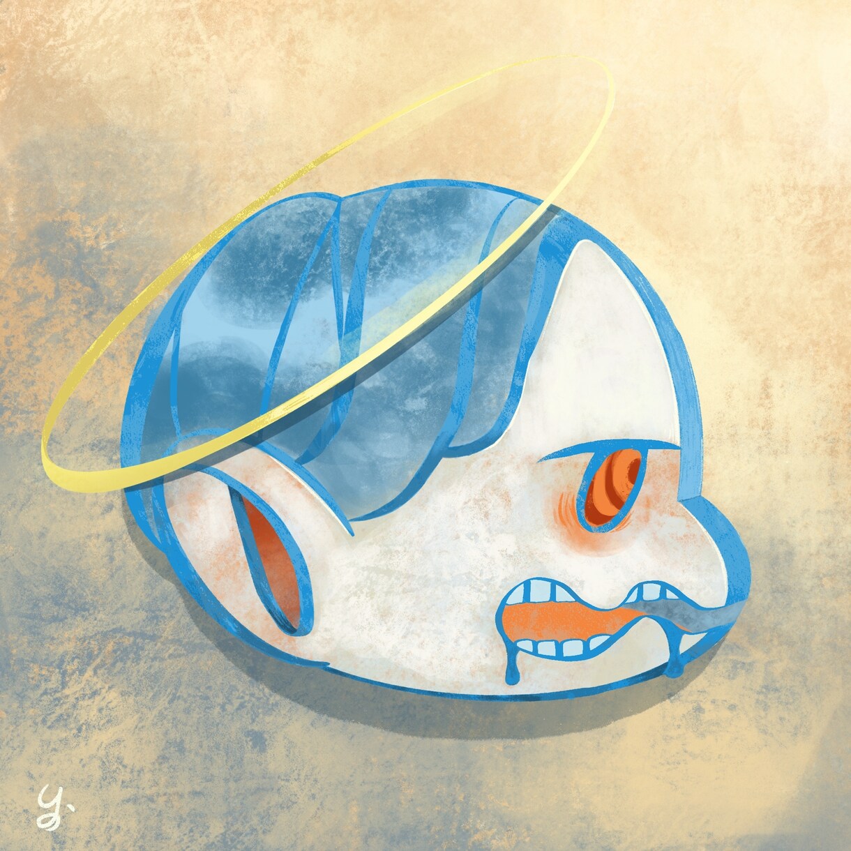 イラスト、絵描きます まるっとしたゆるいイラスト描きます イメージ3