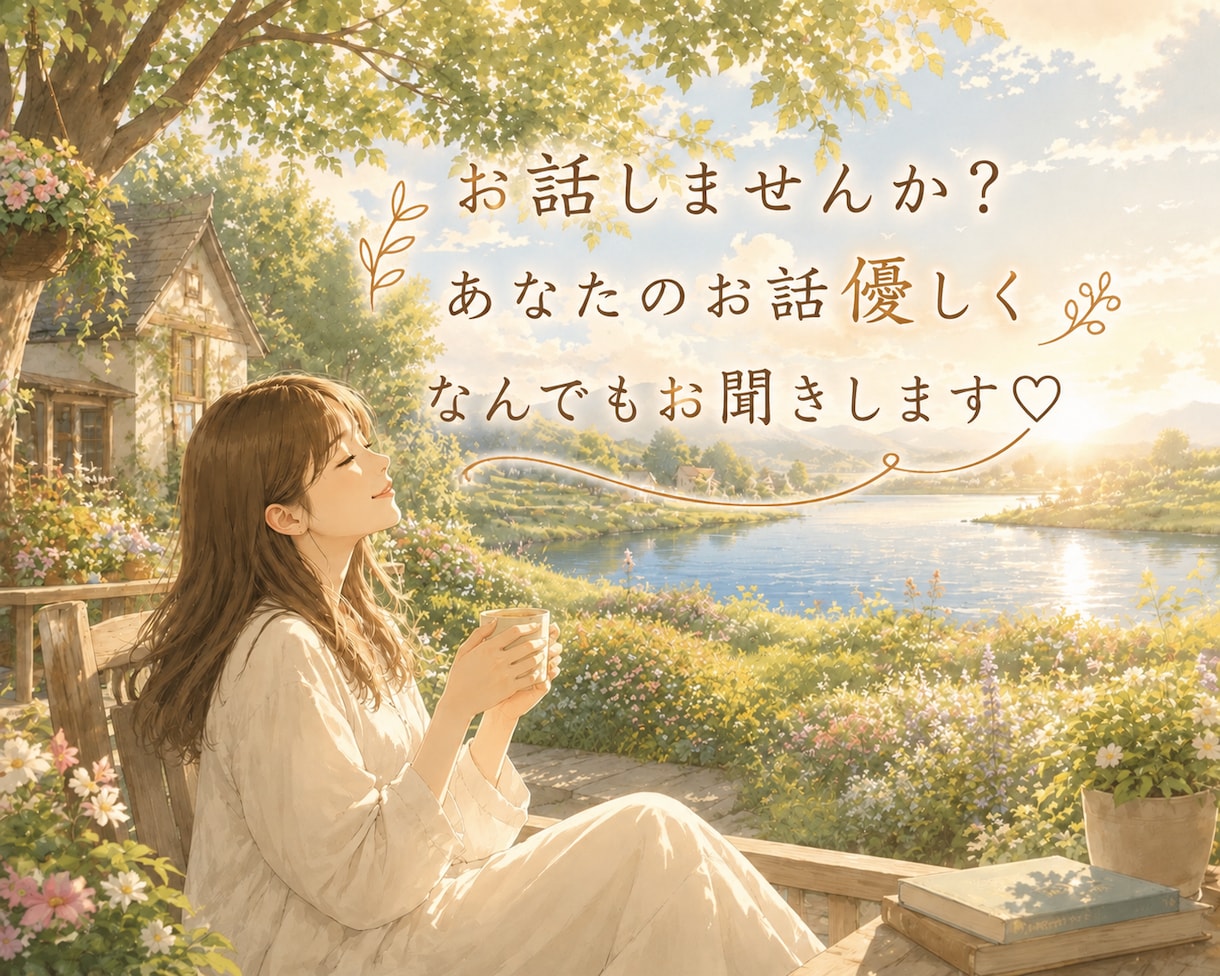 誰かと繋がりたいとき、待ってます 話したいこと、心に溜め込んでいることないですか？ イメージ1