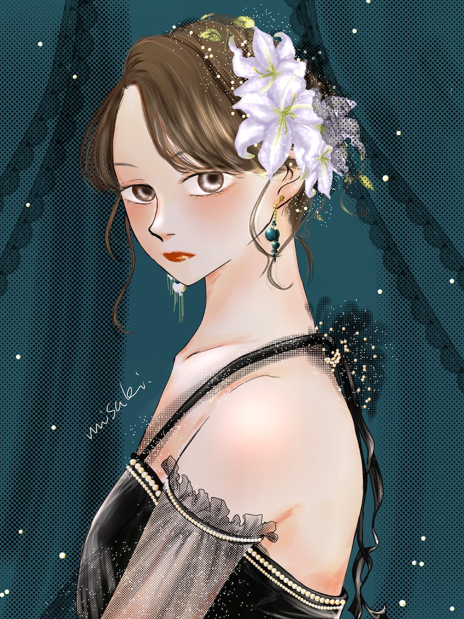 小説表紙、挿絵、MV用一枚絵描きます 和風イラストからエモいイラストまで、幅広く対応いたします！ イメージ7