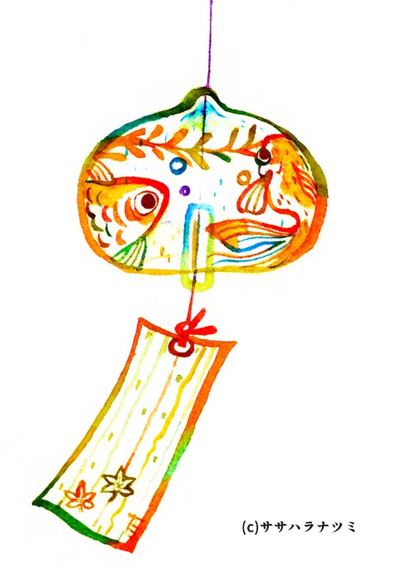 カラフル水彩☆色とりどり虹色イラストお描きします 独特な世界観の虹色イラスト☆ユニークな詩・小説の挿絵にも イメージ6