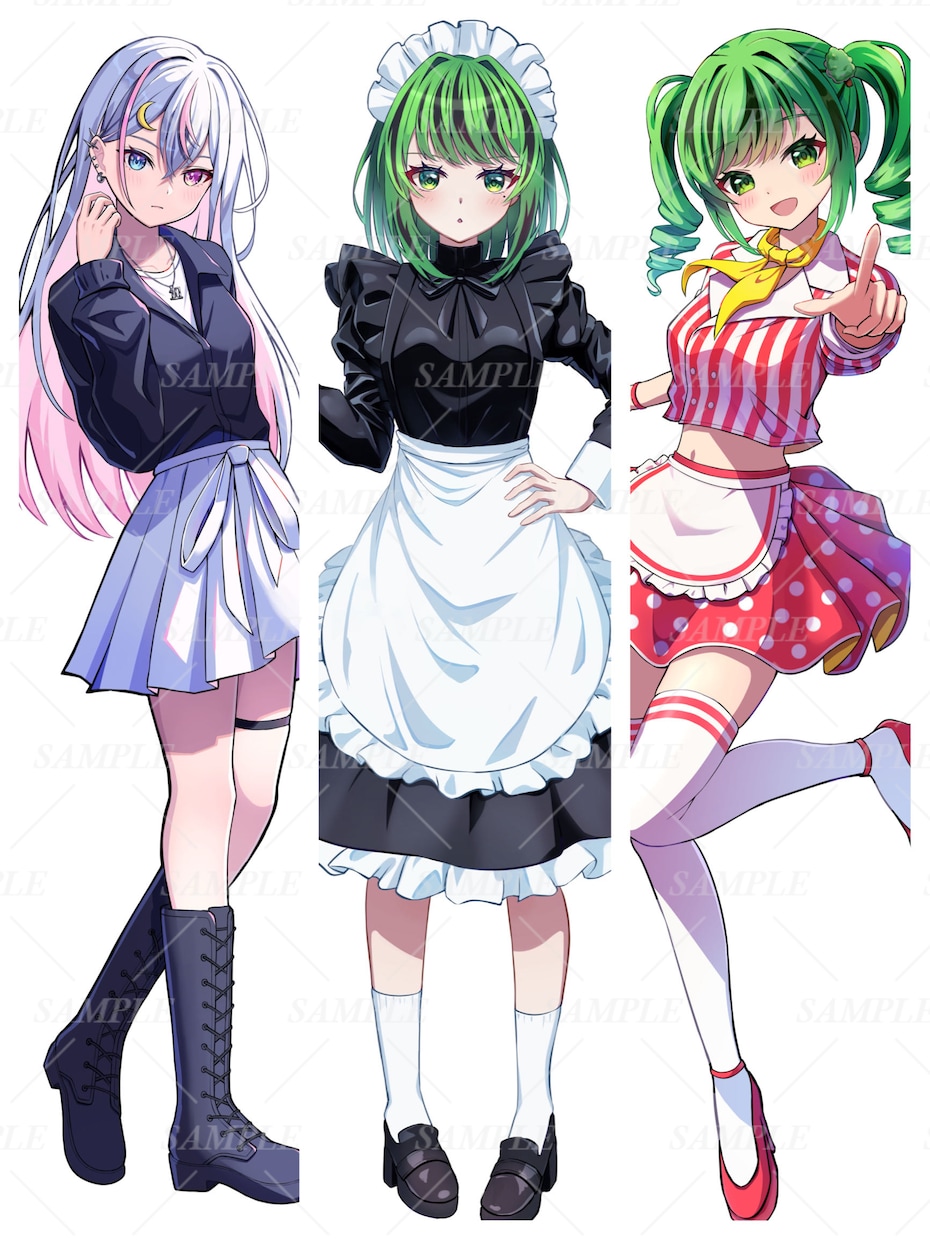 SNSアイコンのイラスト作成します 可愛い普通等身・ちびキャラ描きます！ イメージ6