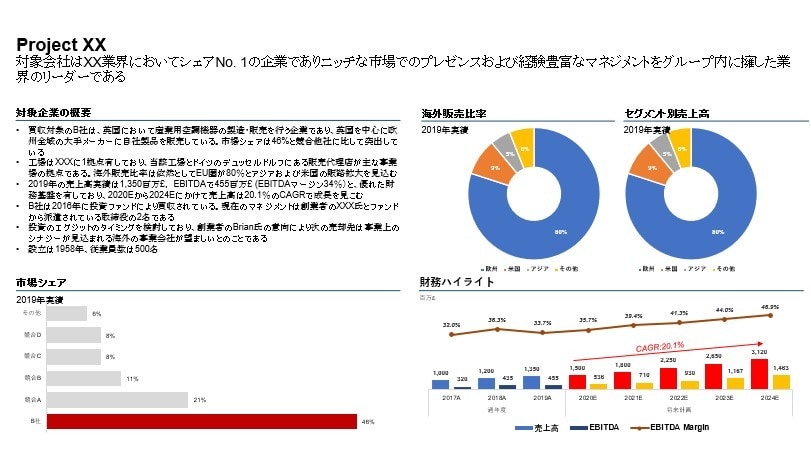 IM（企業概要書）作成のサポートをします 会社売却のIM（企業概要書）の作成サポートします！ イメージ2