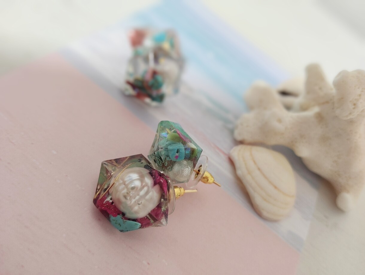 毎日を少しだけもう少しHAPPYにします 巫女様お墨付き♡ハンドメイドオーダーHAPPYアクセサリー イメージ1