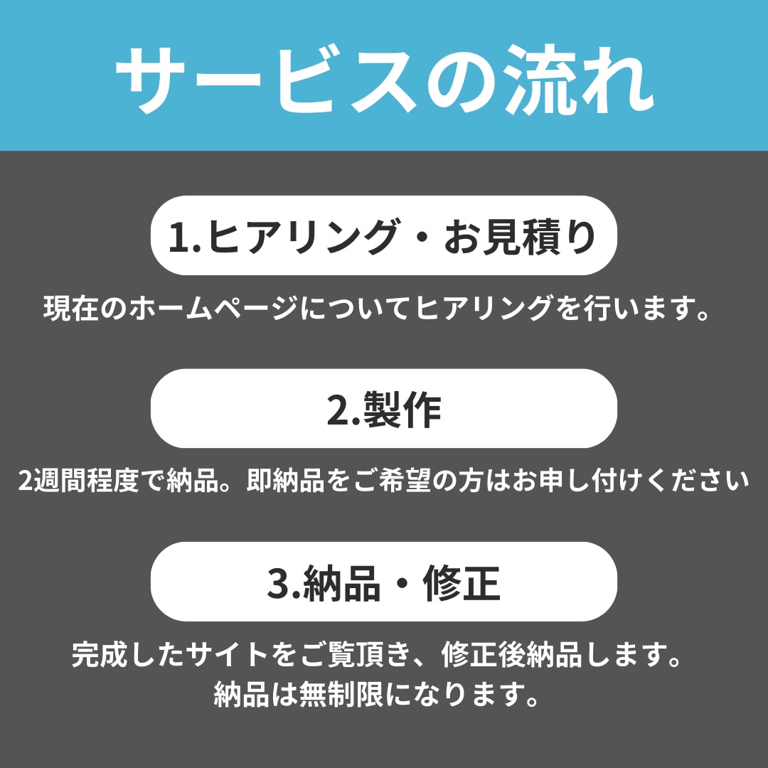 今のデザインそのままHPの維持費を1万円にします HPの維持費を削って事業費に当てたい方など必見！ イメージ3