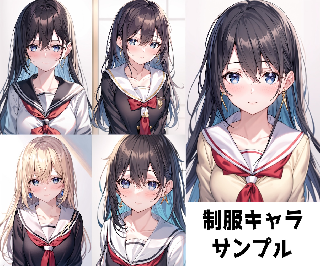 Vtuberにも使える美麗なイラストを作成します マンガ、一枚絵など、様々な用途に対応します！ イメージ3