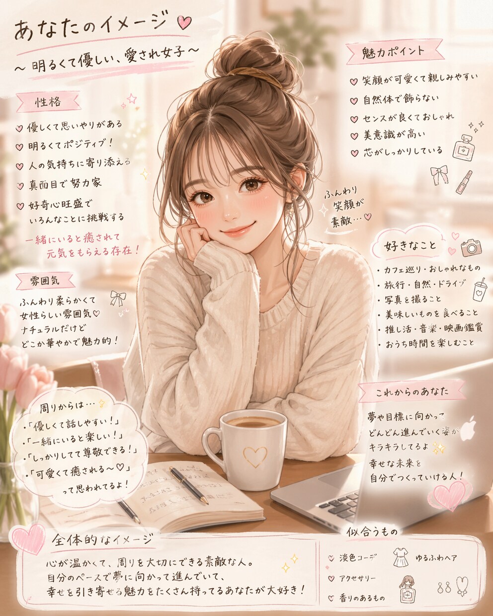 彼の本音・気持ちをタロットで占います 優しい恋愛占います♡﻿片思い、相手の気持ち等 イメージ6