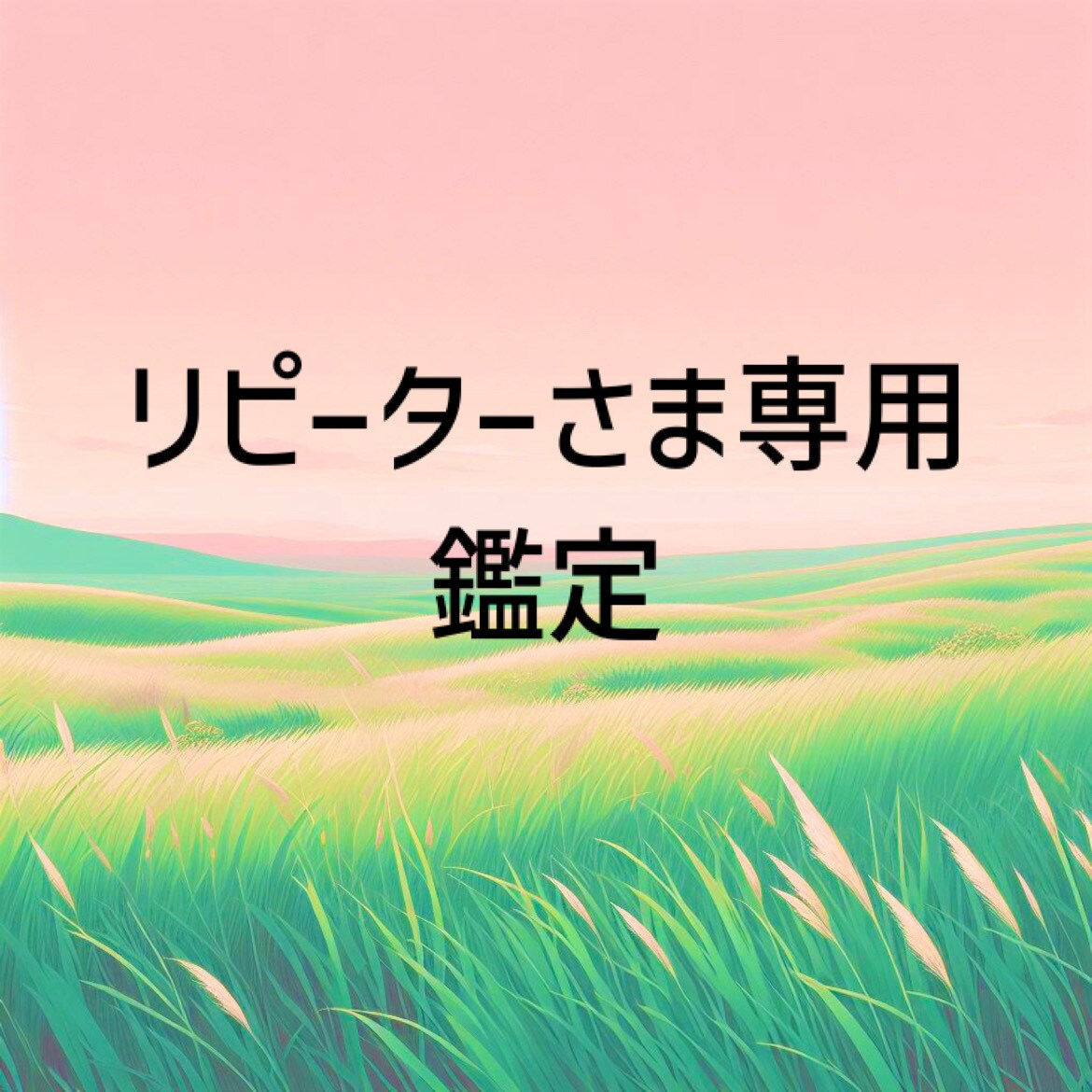リピーターさま限定ꕤテキスト鑑定いたします ※事前にメッセージくださったリピーターさま専用となります｡ イメージ1
