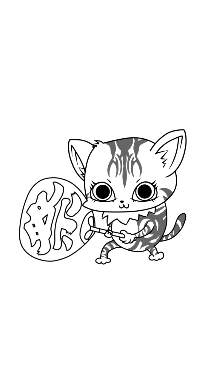 飼猫ちゃんのかわいい猫のアイコン描きます 飼猫ちゃんのアイコン描きます。 イメージ2