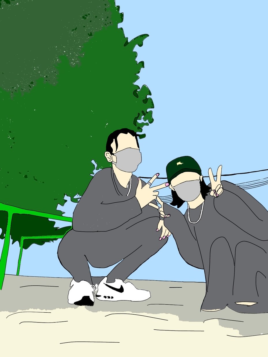 落書きアートや写真をイラスト化します 皆さんの写真をより素敵なモノにするお手伝いをさせて下さい◎ イメージ2