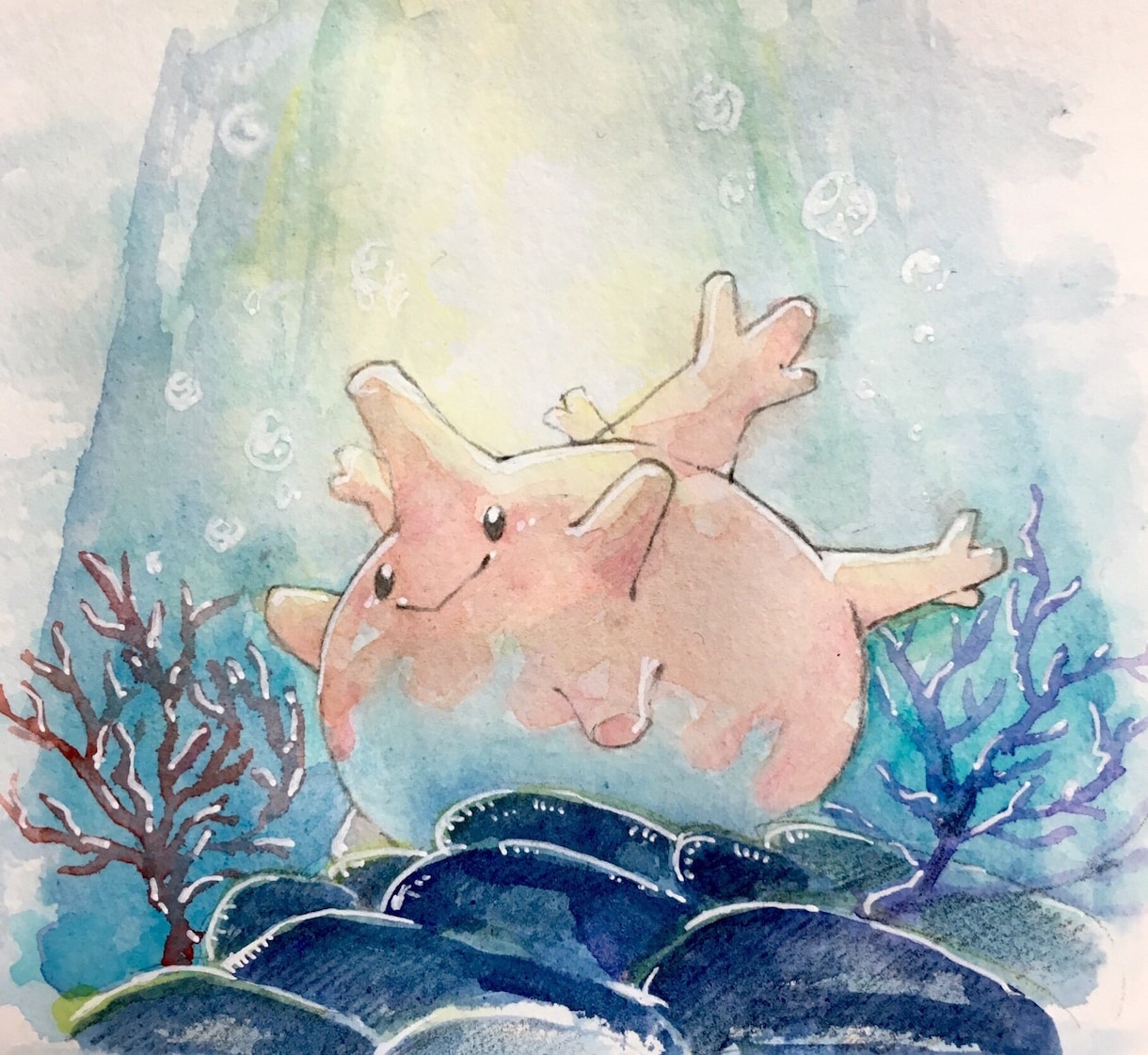 透明水彩で似顔絵、キャラクター描きます 美大生卒が描く！お誕生日やお祝いにいかがですか？ イメージ2