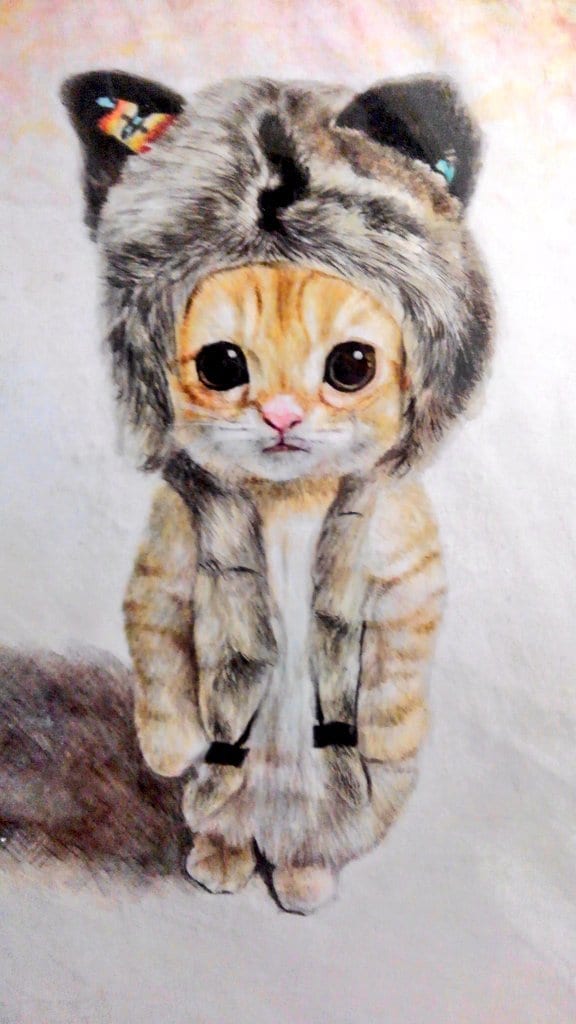 大切な動物(家族)を可愛く描きます リアル系のタッチで明るいイラストに仕上げます♡ イメージ10