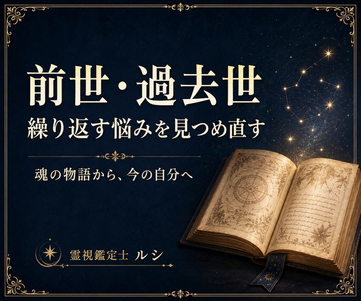 前世・過去世 あなたの魂のルーツを読み解きます 魂の物語から、繰り返す悩みと今の自分を見つめる イメージ1