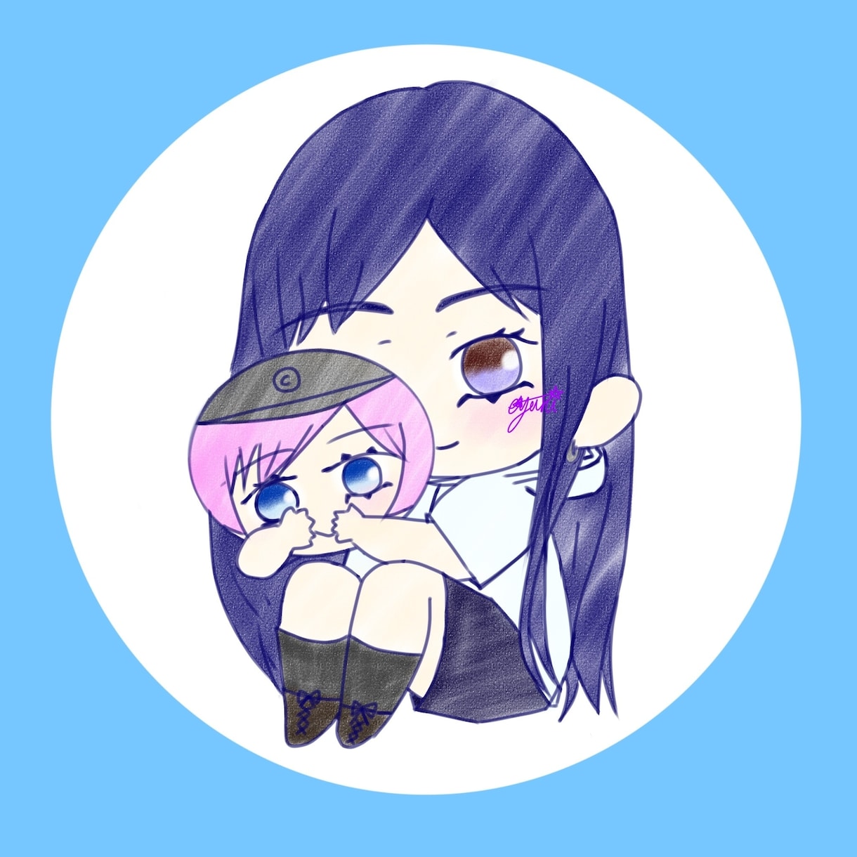 かわいいイラスト制作します 正方形イラスト短時間で納品、ミニキャライラスト最短最安値 イメージ1