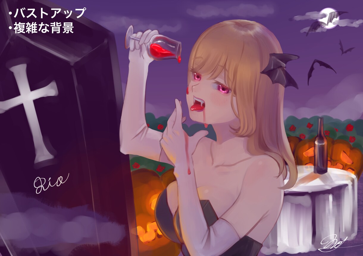 厚塗りでタルパ、思念体、不可視さんを描きます 不可視の存在感の一助になるような絵を精一杯描かせて頂きます イメージ4