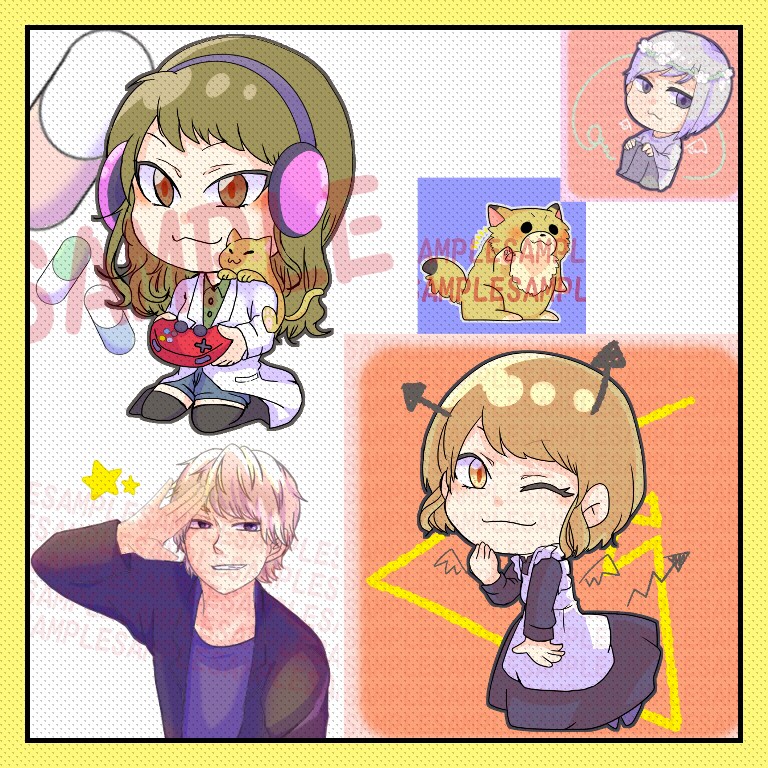 SNSアイコンお描きします 【お手頃価格で作成します!!】 イメージ1