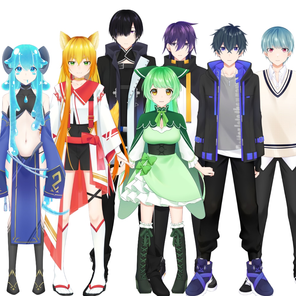 Vtuber用モデリング制作します 低予算でもしっかり動く！実績アリ！ イメージ2