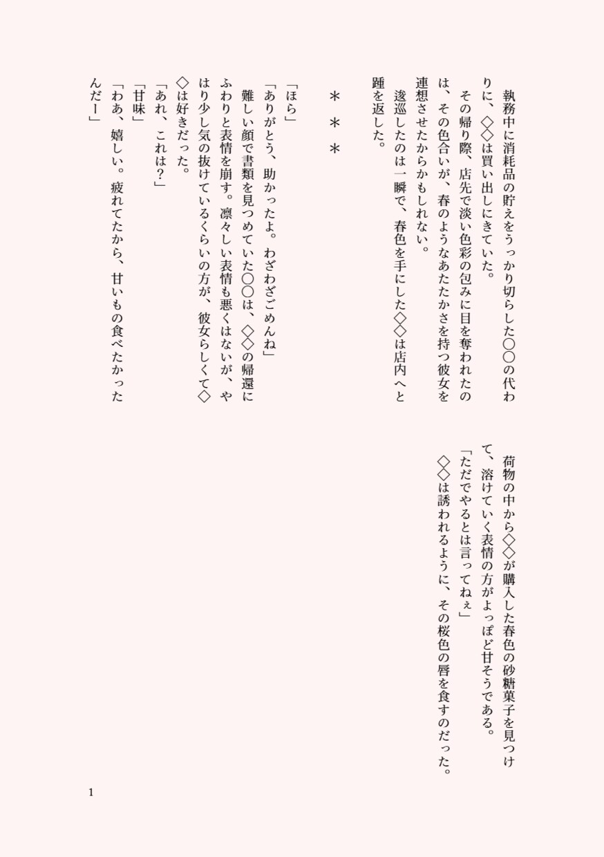夢小説、一次創作書きます あなたの想いを形にします小説という形にしてみませんか？ イメージ2