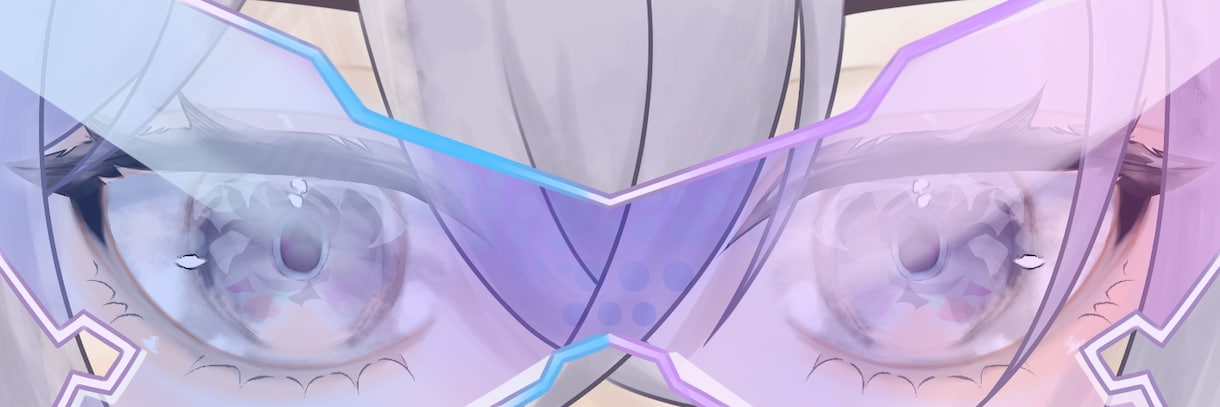目のアップのヘッダーを制作します 素敵な目のヘッダーを描かせていただきます！ イメージ3