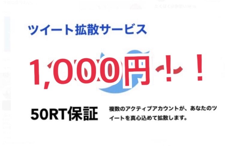 50RT保証！あなたのツイートを拡散します 拡散グループによる本気サポートを低価格で。 イメージ4