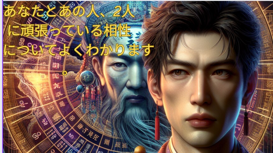 2人の相性や恋人としての関係性、占い、分析します あなたとあの人、2人に備わっている相性がよく分かる鑑定です。 イメージ1