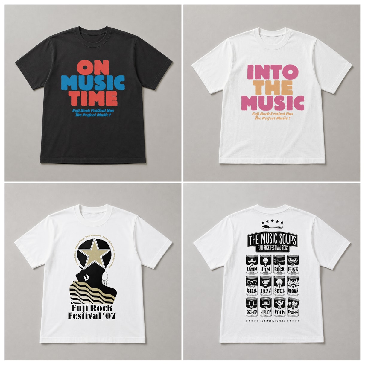 アウトドア・音楽系のTシャツをデザインします 横ノリ、サブカルチャー感のあるグラフィックを制作します イメージ5