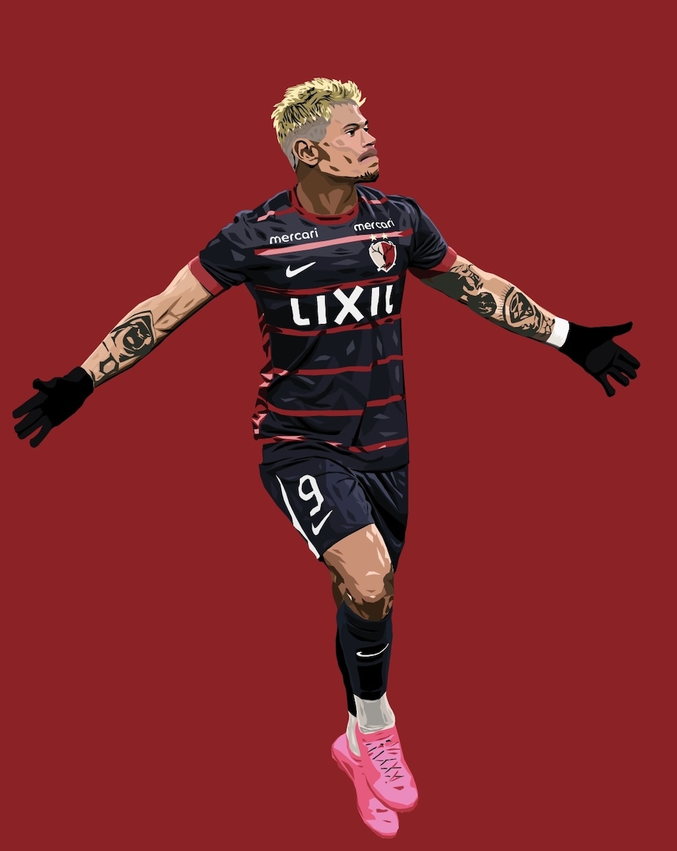 写真から躍動感あるスポーツイラスト描きます 卒団記念・SNSアイコン・壁紙に！ イメージ2