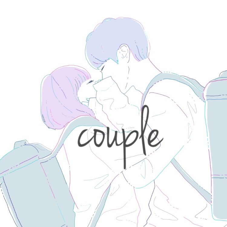 写真を元にカップルイラスト、友達イラスト描きます 2人の記念日や友達との特別な日にぜひ！ イメージ2