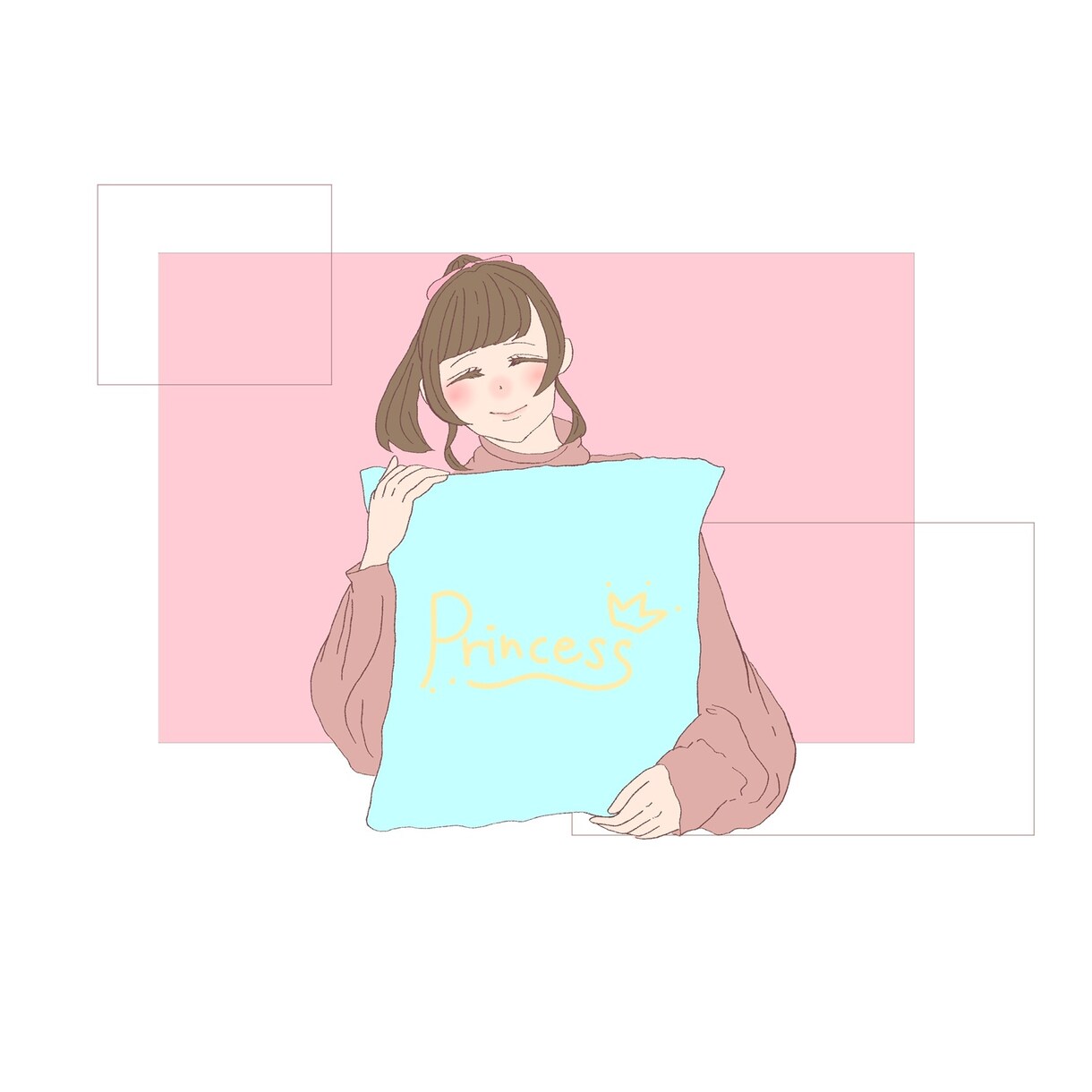 アイコンイラストを制作します シンプルでかわいいアイコンイラストです！ イメージ1