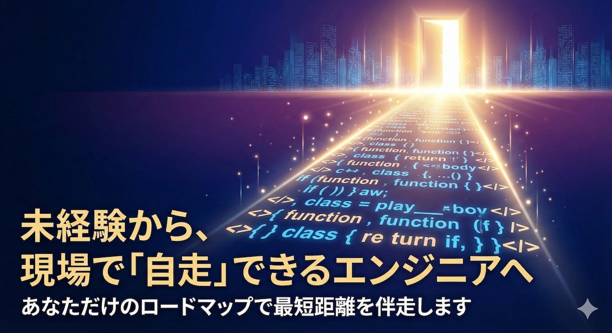 一生使える「自走力」を身につける開発を教えます 【教員免許有】「動く」だけでなく「現場で使える」技術を〜 イメージ1