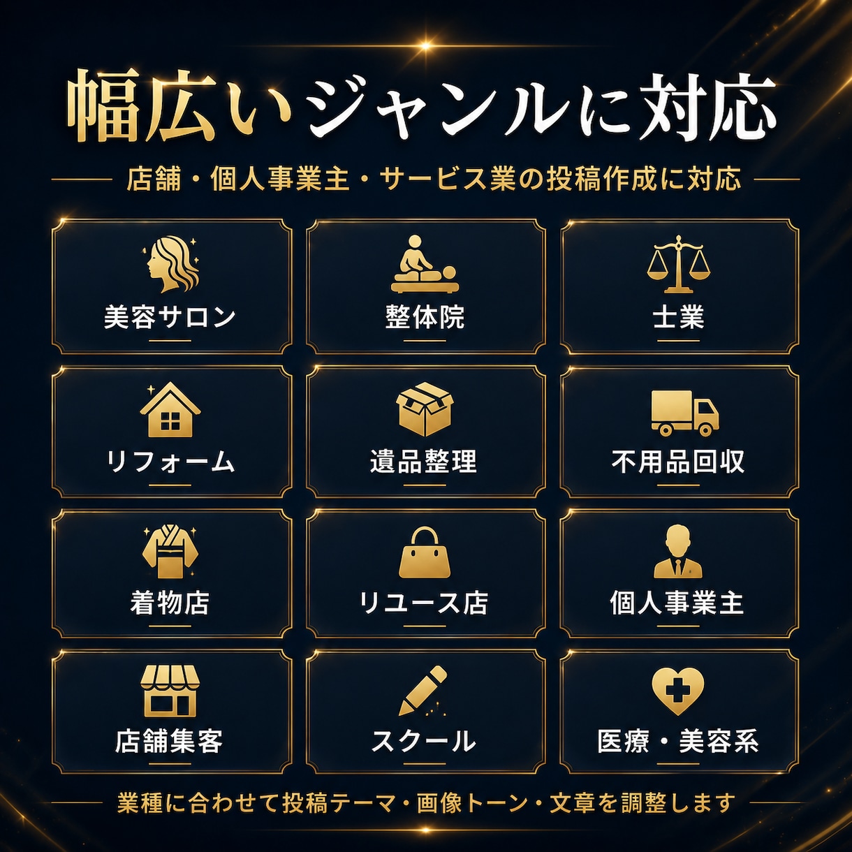 インスタ運用を1ヶ月代行します AI画像とSEO文章で投稿作成 イメージ7