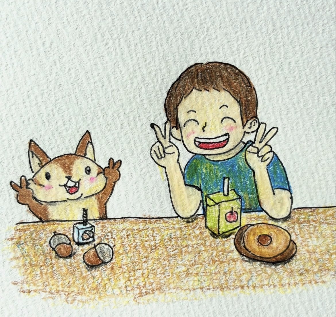 先着3名様限定手描きのペット＆人物イラスト描きます プレゼントとしてほっこりのイラスト描きます イメージ1