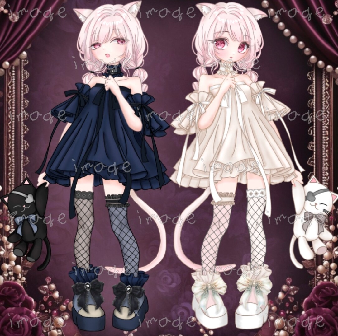 目を引くイラスト、歌みた、サムネを作成します 可愛いものから、妖艶なものまで幅広くご要望にお答えします！ イメージ10