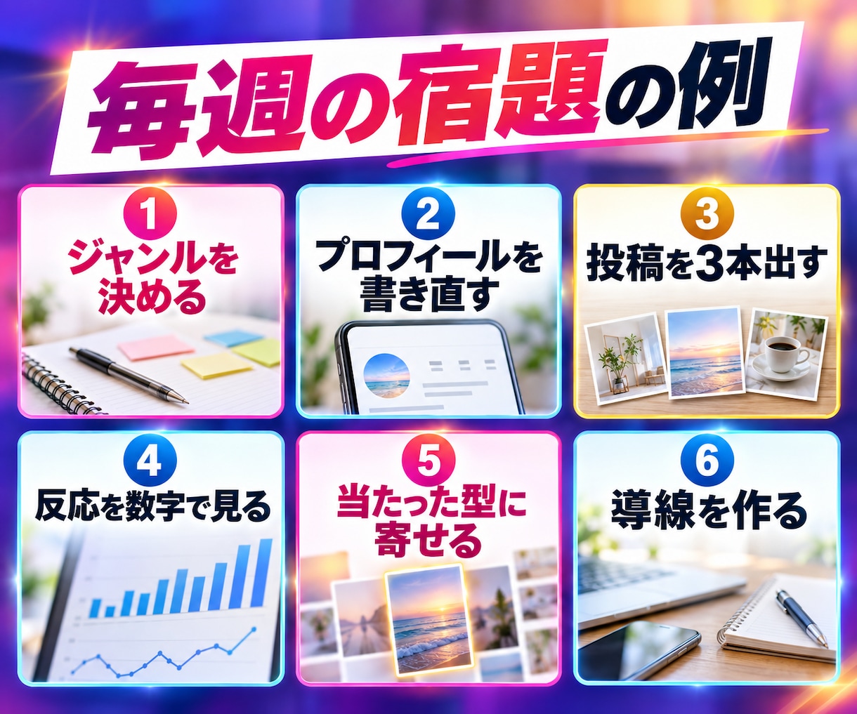 インスタ副業を1ヶ月伴走でコンサルします 月2回のビデオと毎日のチャット｜手を動かすのはご自身です イメージ5