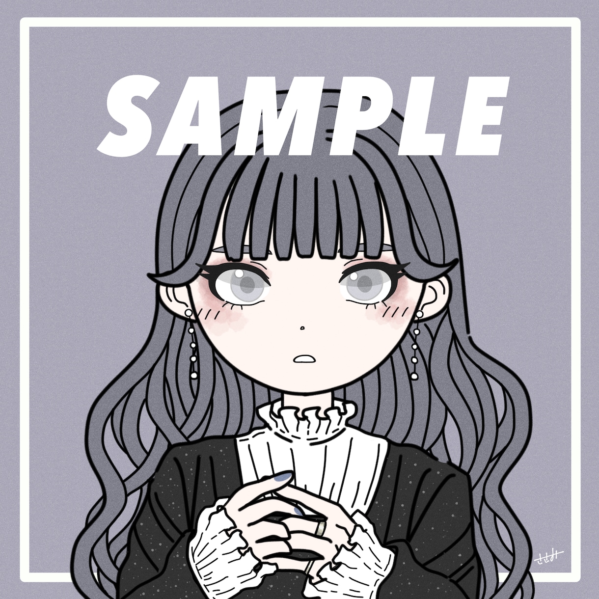 可愛い女の子のデフォルメアイコンをお描きします ファッション好きな方におすすめ！おしゃれな女の子イラスト♪ イメージ2