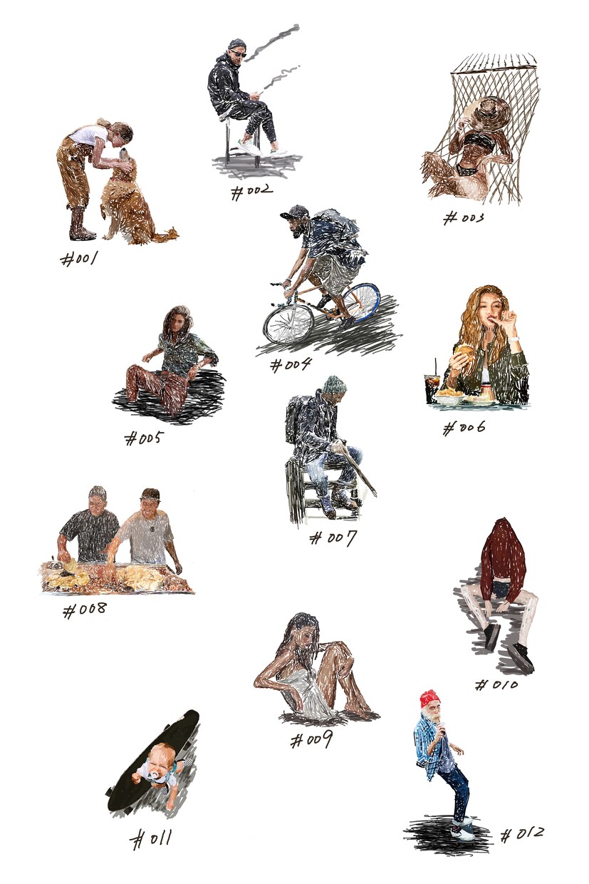 外に出ようよ!ホビー系雑誌用のイラストを作成します ライフスタイルを大切にしている人々の1シーンを描く イメージ1