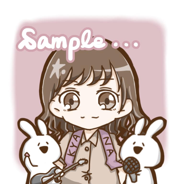 SNSなどのアイコン作成！格安でイラスト作成します ˙˚ʚ その人の特徴や趣味を活かしたイラストを作成します！ イメージ3