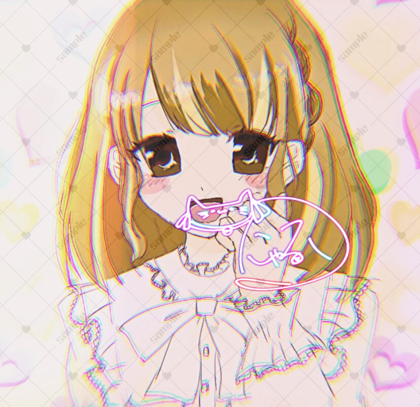 夢絵 アイコン 一枚絵イラストを描きます 夢絵コテ単アイコン一枚絵などのイラスト描かせていただきます。 イメージ3
