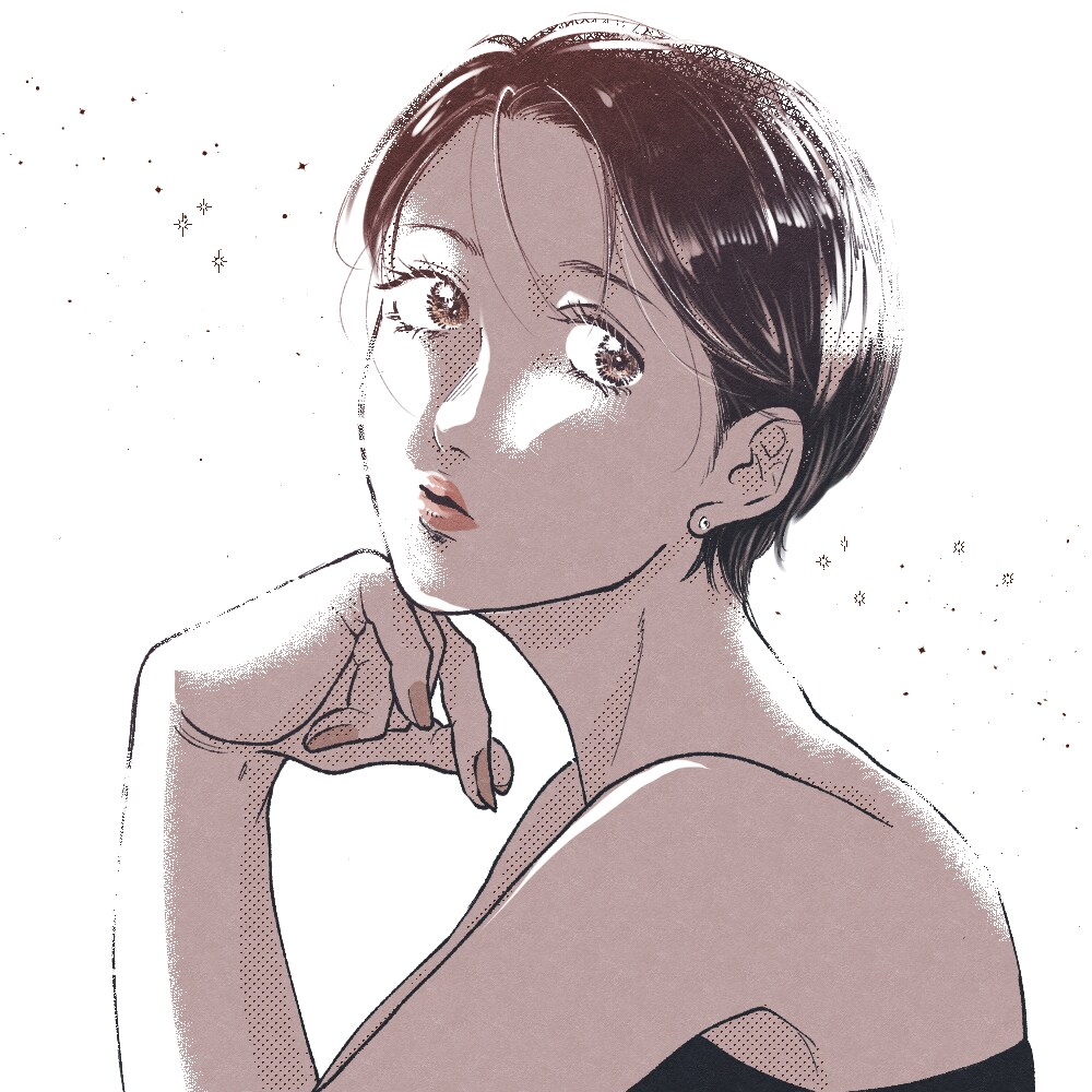 写真からかわいいorかっこいい似顔絵制作します テイスト自由！あなたのイメージに合わせて描きます イメージ3