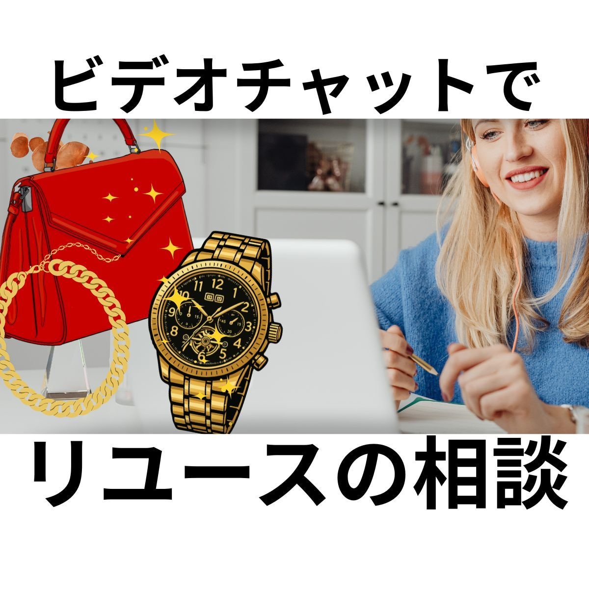 リユース買取ハイブランド貴金属の相談のります 《ビデオ30分》買取大手中堅出身、業界18年フリーランスです イメージ1