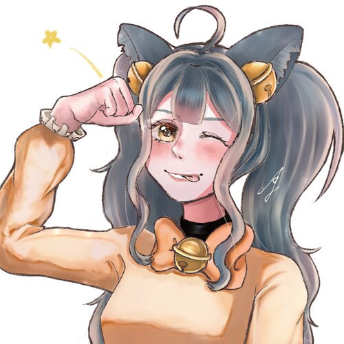 アイコン描かせていただきます キラキラで可愛い女の子、男の子を油絵タッチで描きます。 イメージ2