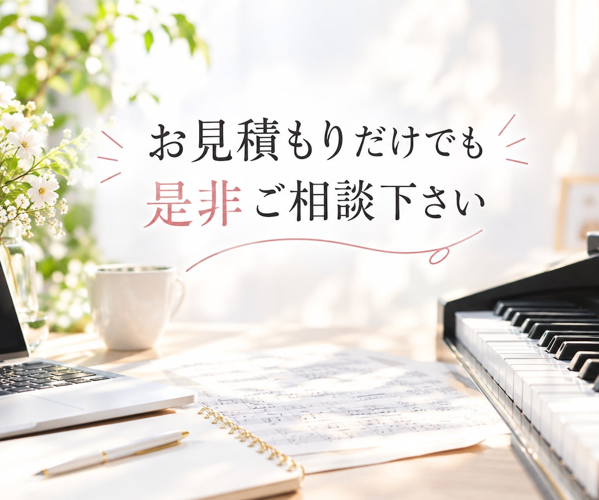 楽譜を作成いたします ピアノ譜、アンサンブル、アカペラ用の楽譜はお任せください♩ イメージ5