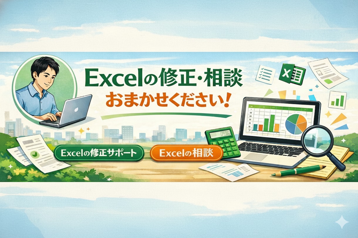 Excel資料作成・修正代行を行います プロマネ視点で、初心者でも使えるExcel資料に整えます イメージ1